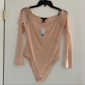 NWT Forever 21 Nude Bodysuit!
